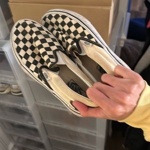 Checkered Vans